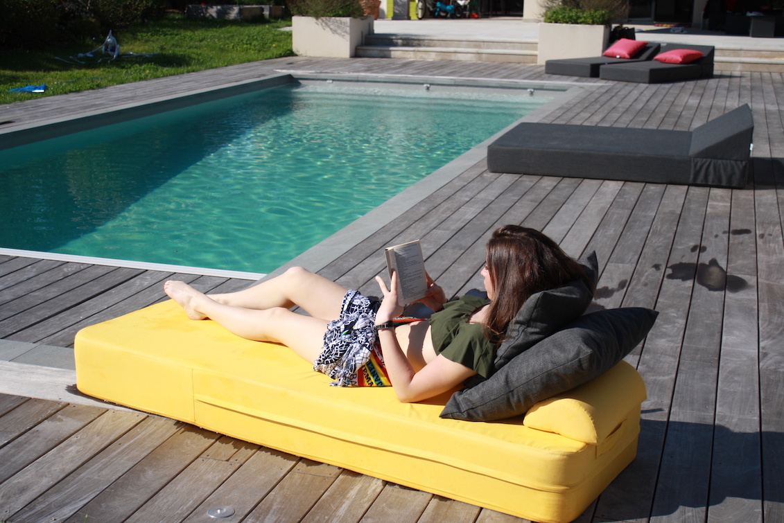 PoolBed Gris · Matelas de Piscine Flottant · Gasparini Collection