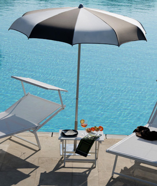 Parasol aux baleines incurvées Klee - gasparinicollection.com