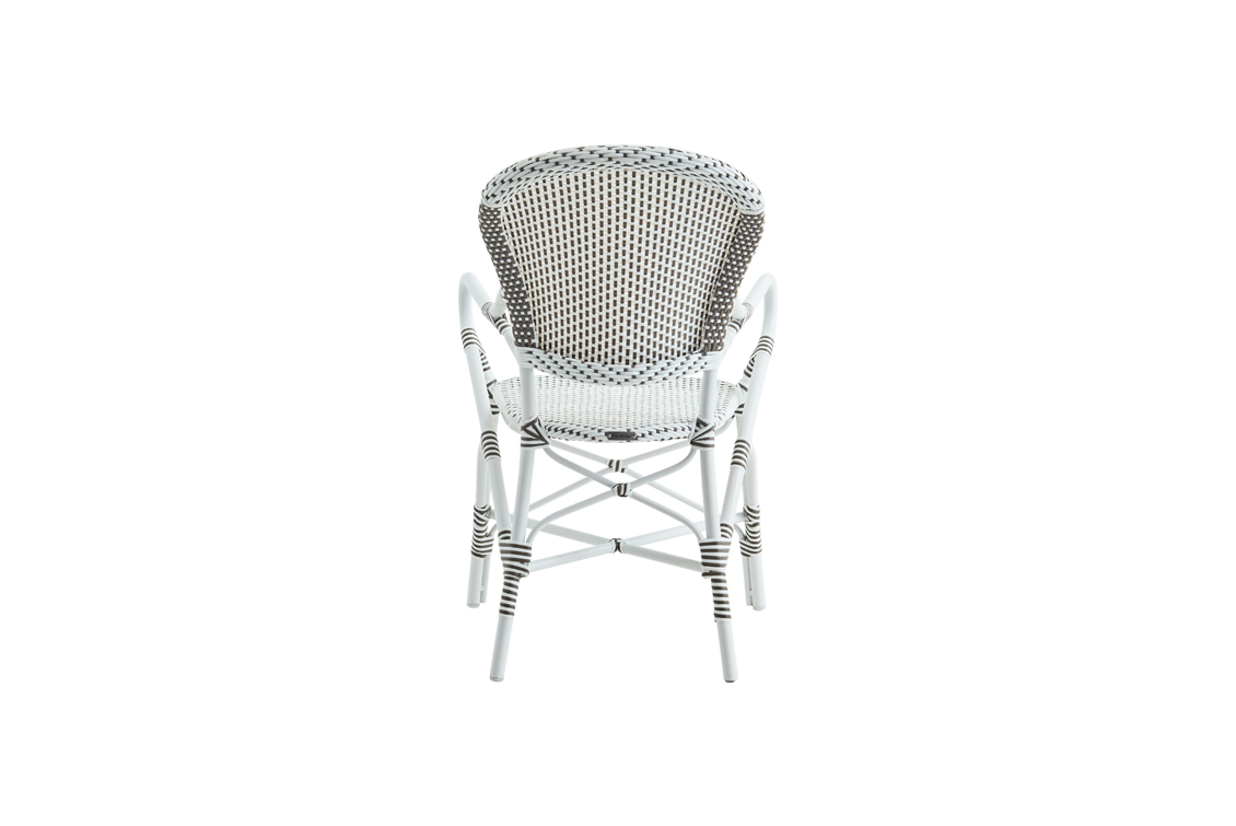 Fauteuil de repas Isabelle en Aluminium - gasparinicollection.com