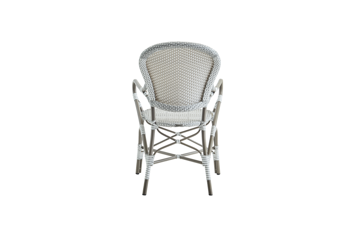 Fauteuil de repas Isabelle en Aluminium - gasparinicollection.com