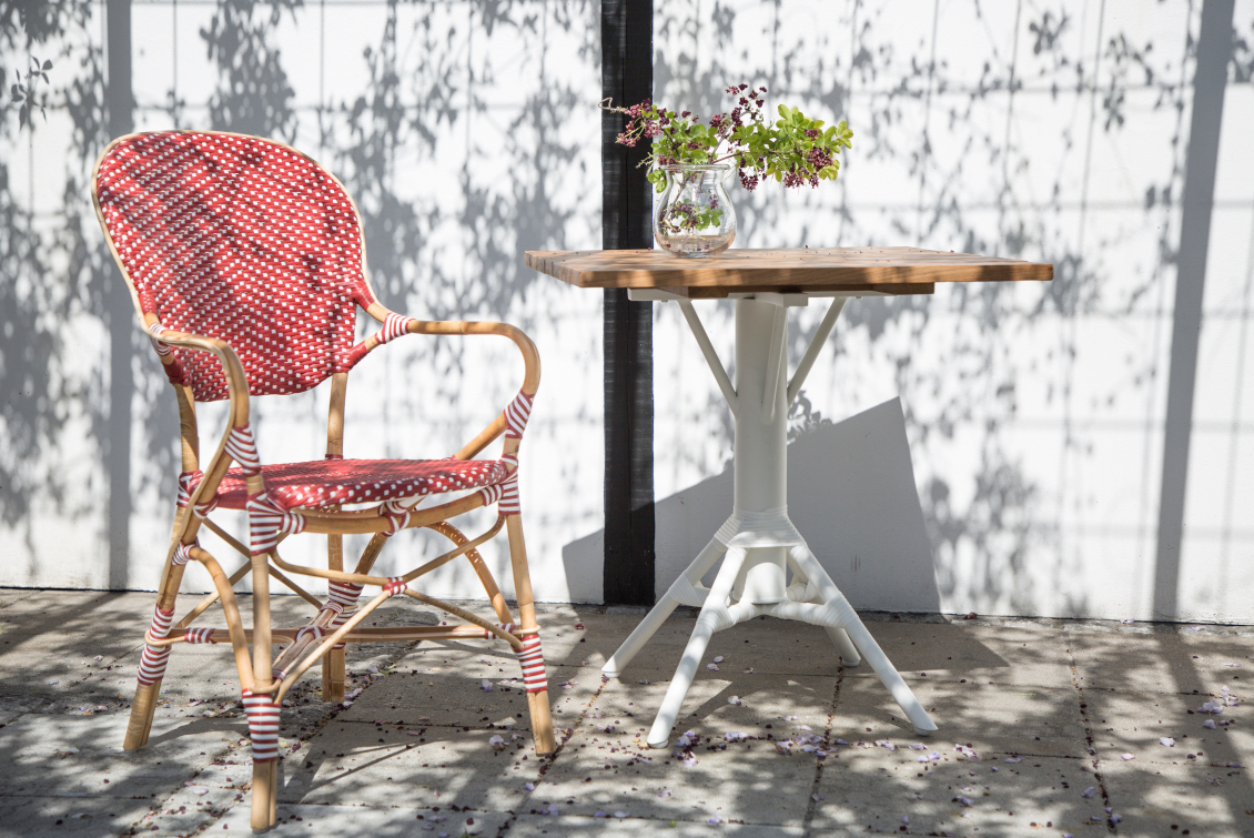 Fauteuil de repas Isabelle en Rotin