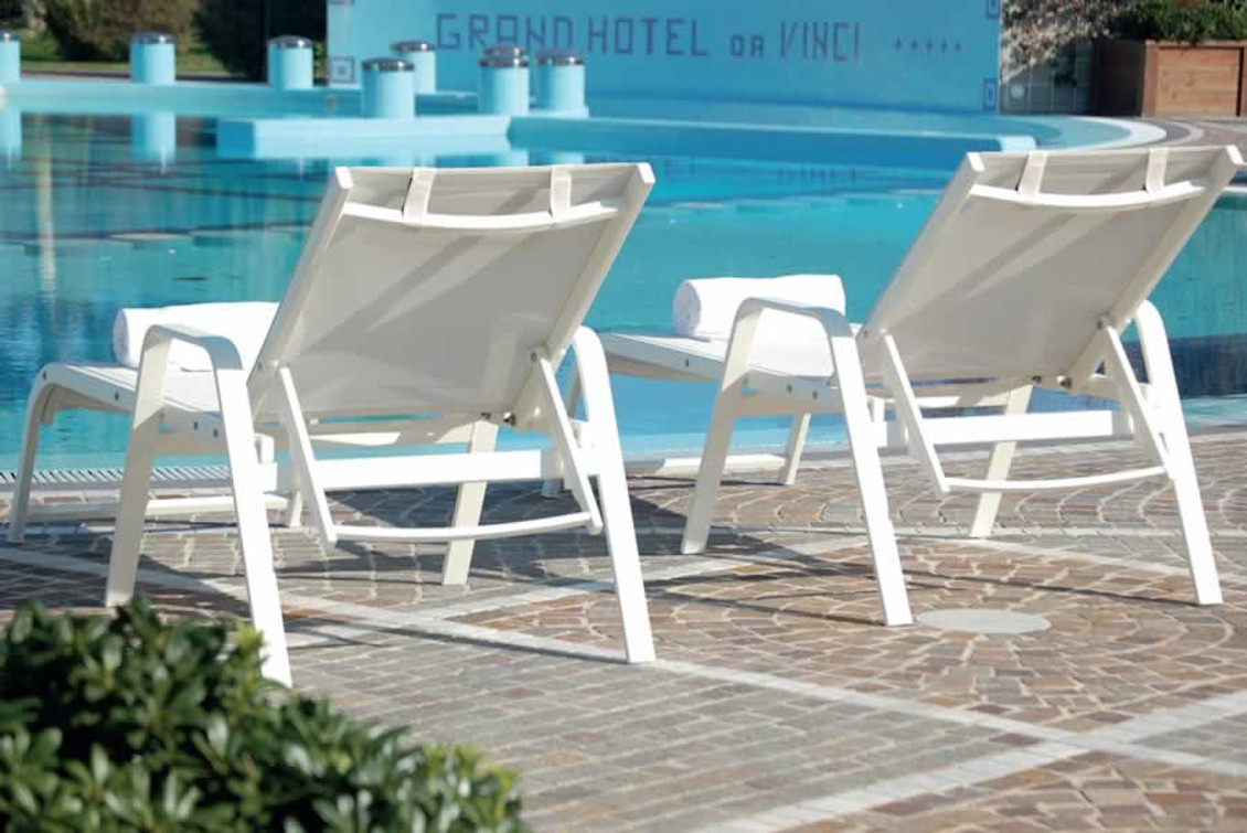Bain de soleil Riviera avec bras - gasparinicollection.com