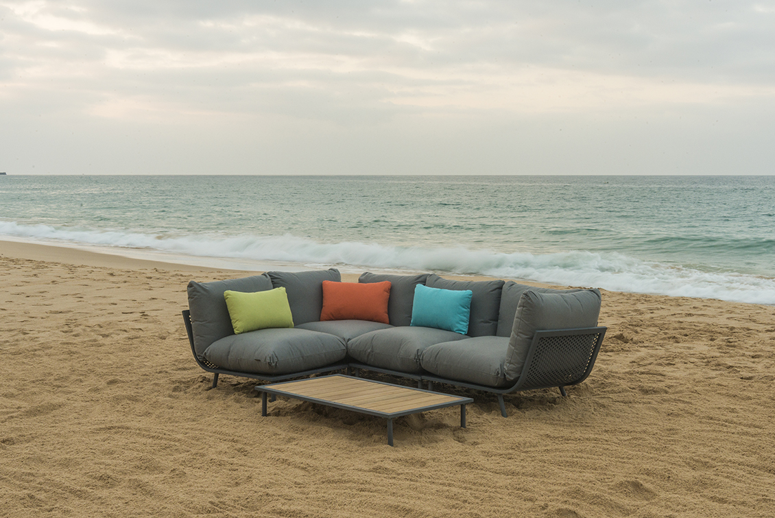 Salon Beach Lounge modulable - gasparinicollection.com