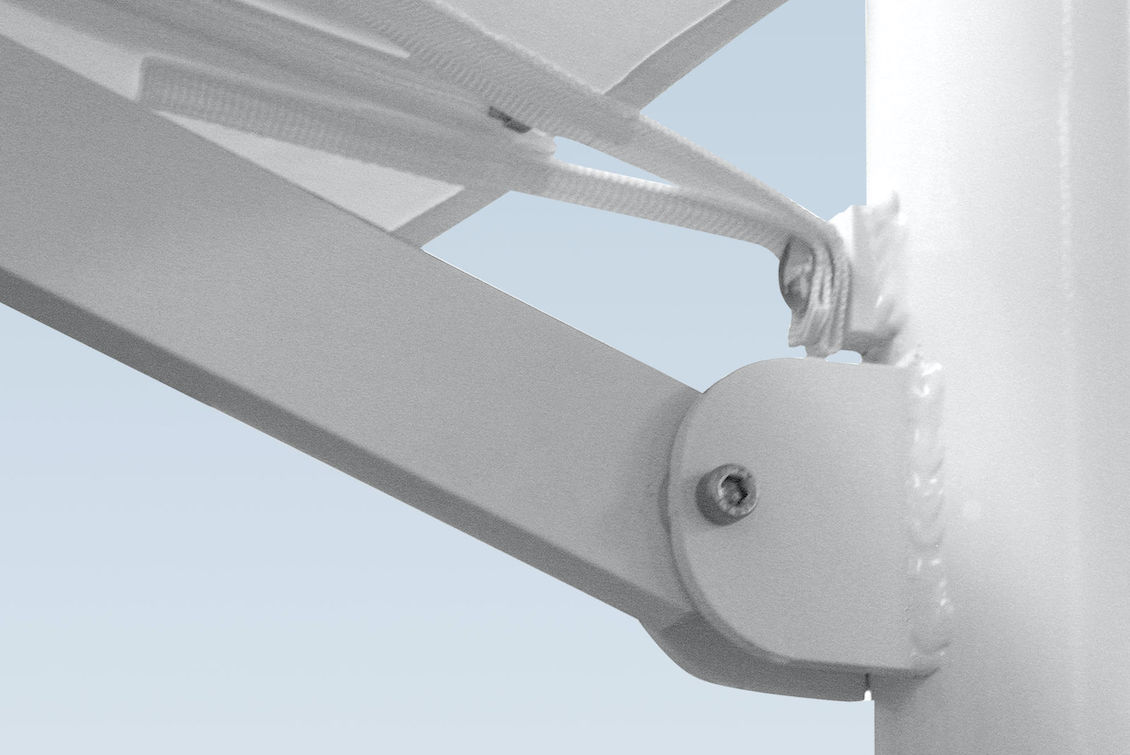 parasol déporté en aluminium pour professionnels