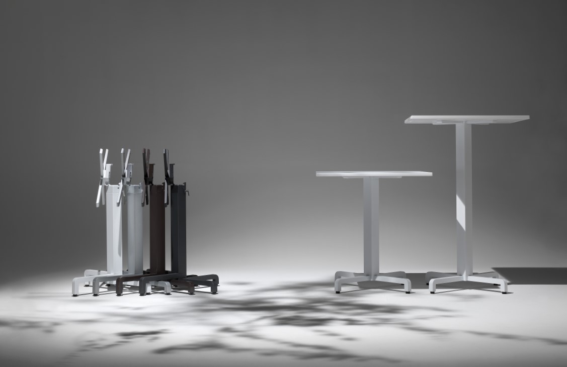 Table en Aluminium - Pour Professionnels - Modèle Ibisco - Gasparini Collection