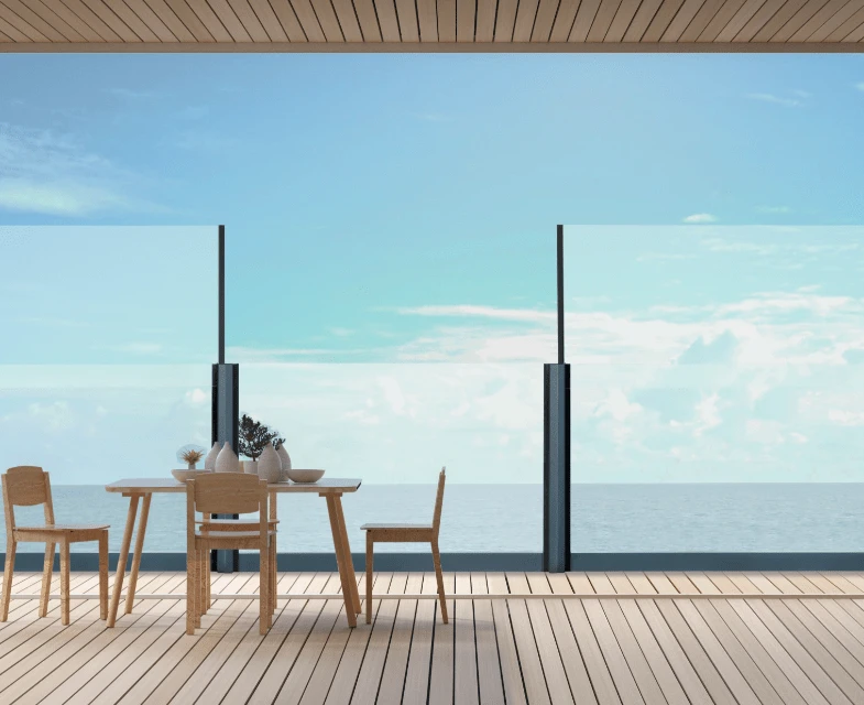 parasol géant résistant à 100 km h de vent - aluminium - pour terrasses et statitons de ski 1